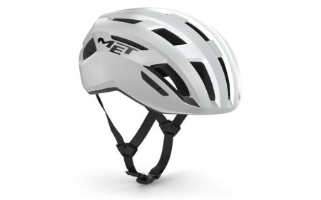 CAPACETE MET VINCI MIPS WHITE SILVER GLOSS