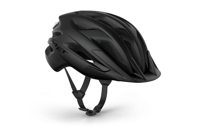 CAPACETE MET CROSSOVER BLACK MATT