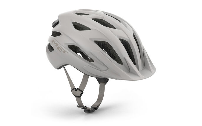 CAPACETE MET CROSSOVER OFF WHITE MATT