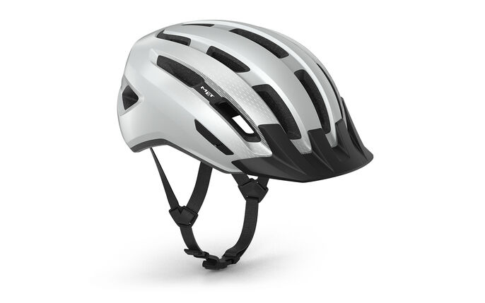 CAPACETE MET DOWNTOWN WHITE GLOSS